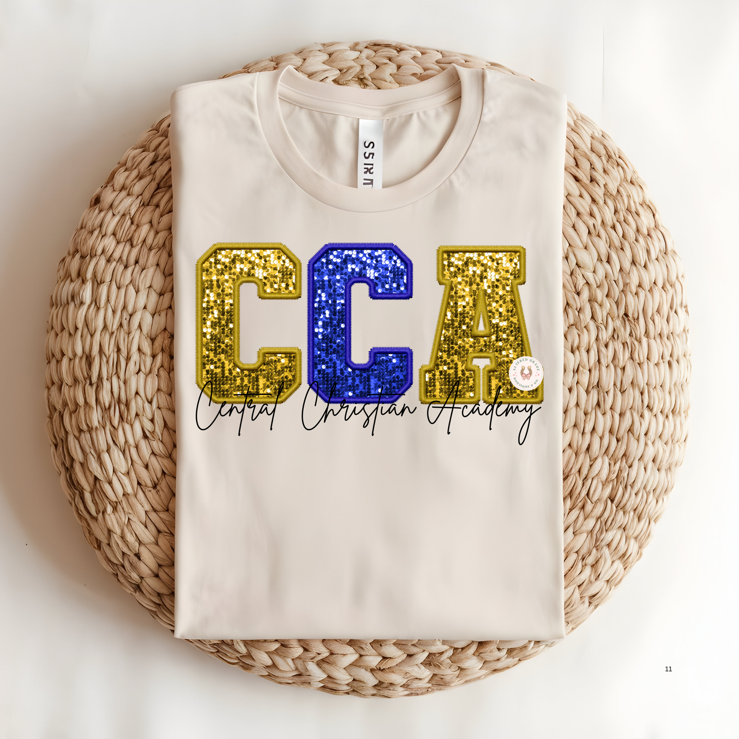 CCA Sequin Letters -Adult