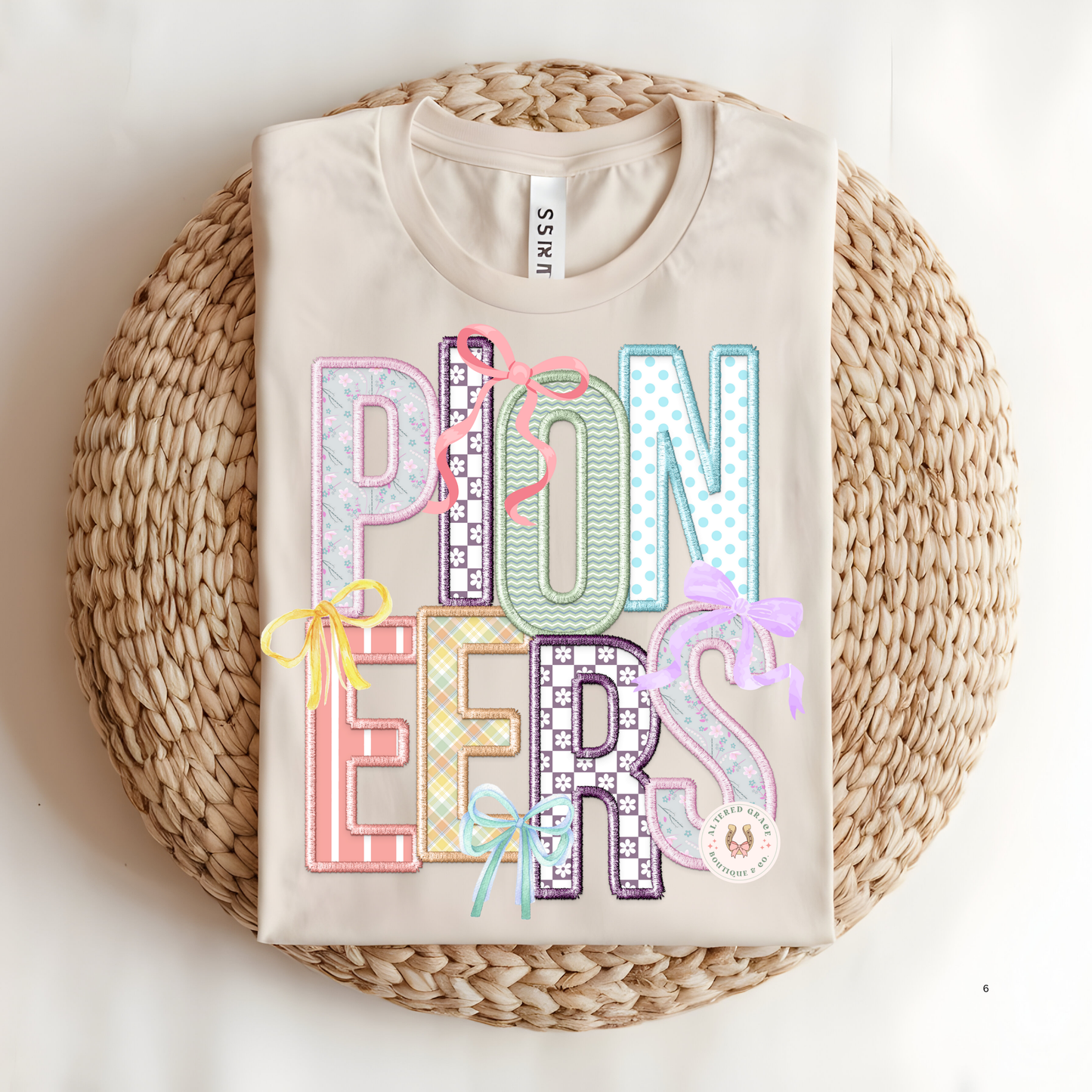 Pioneers Faux Emboridory - Adult