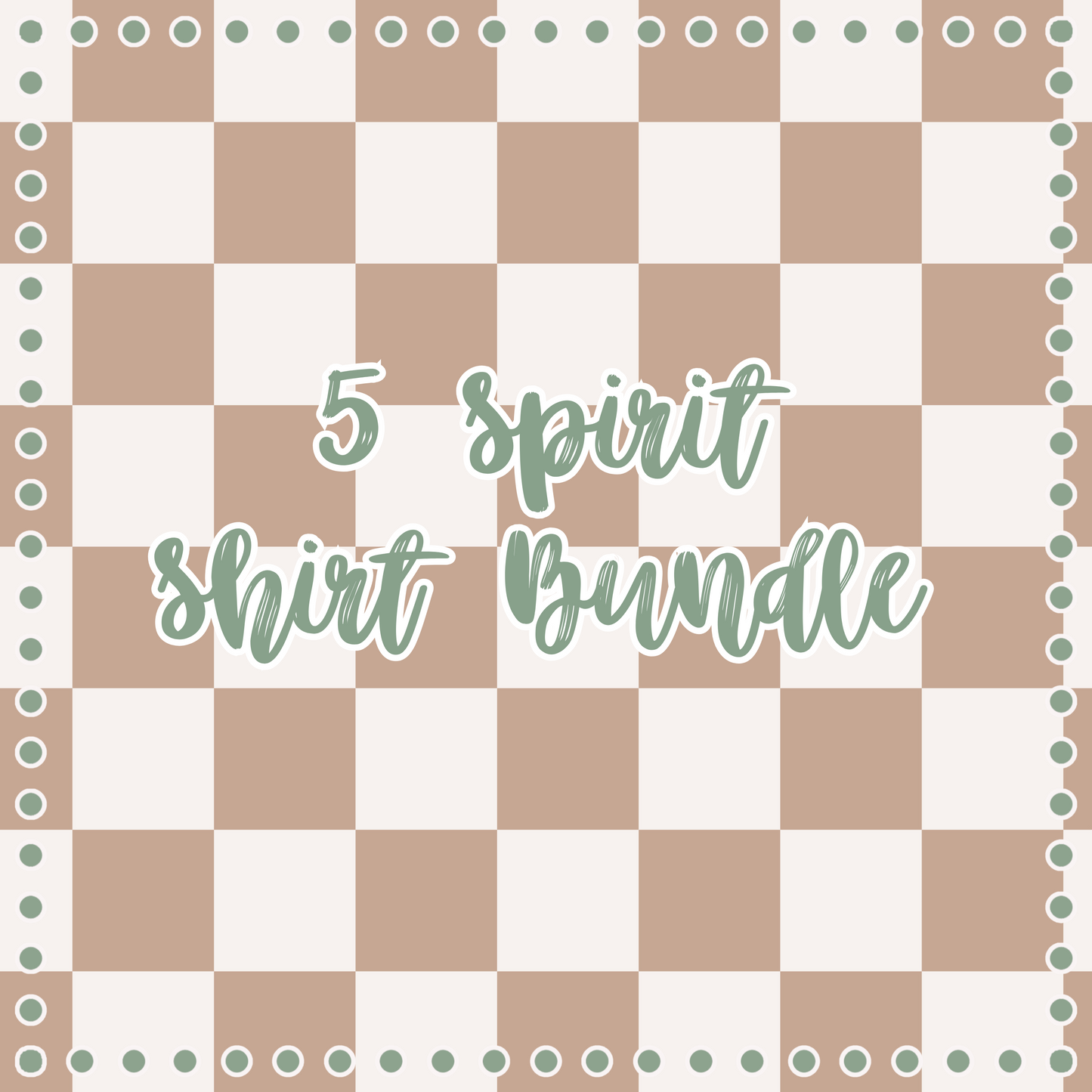 5 Spirit Shirt Bundle
