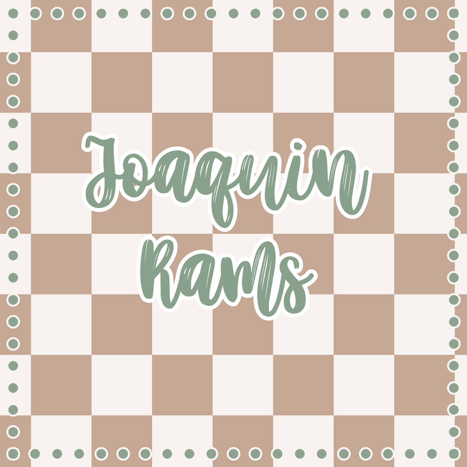 School Spirit - Joaquin Rams