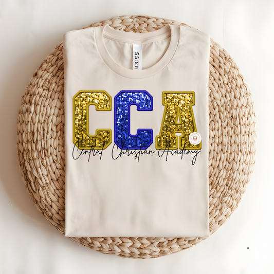 CCA Sequin Letters -Adult