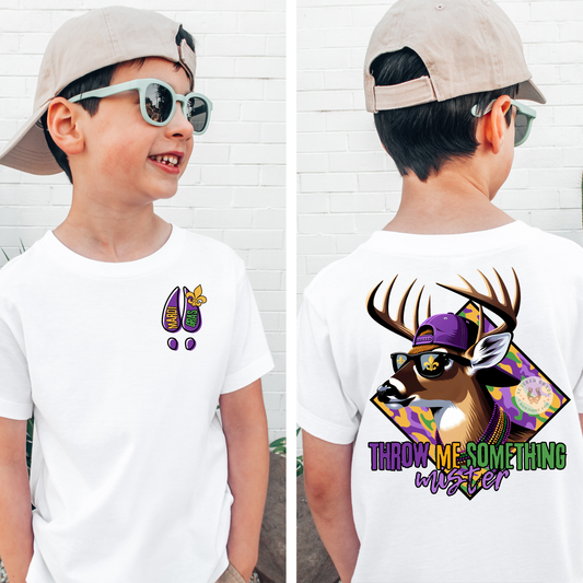 Mardi Gras Deer Tee