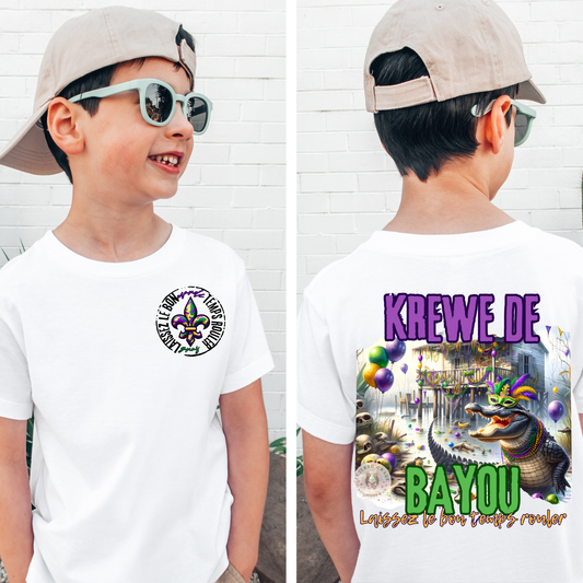 Mardi Gras Krewe Da Bayou Tee
