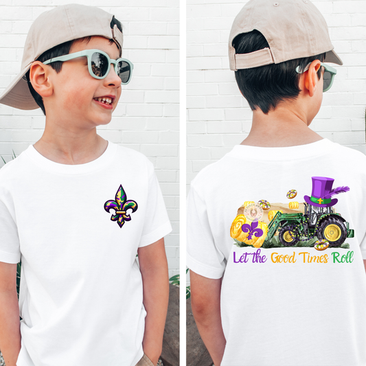 Mardi Gras Tractor Tee