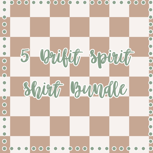 5 Drifit Spirit Shirt Bundle