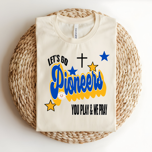 Pioneers you play & we pray - Adult