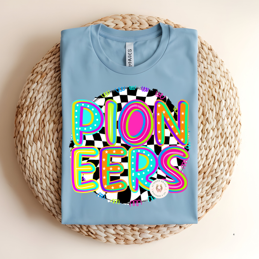 Pioneers Colorful and Checkered Print - Toddler/ youth