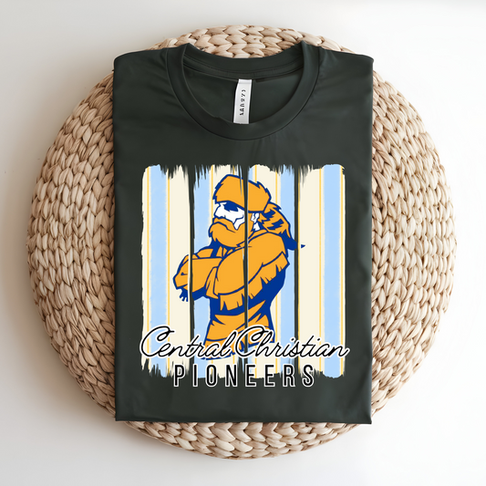 CCA Pioneers stripes - toddler/ youth