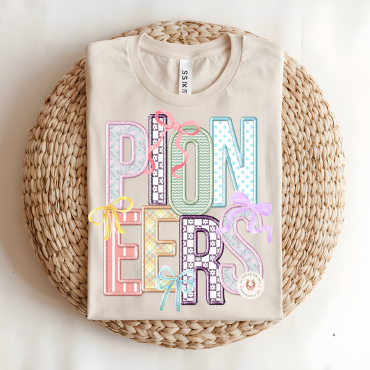 Pioneers Faux Emboridory - Adult