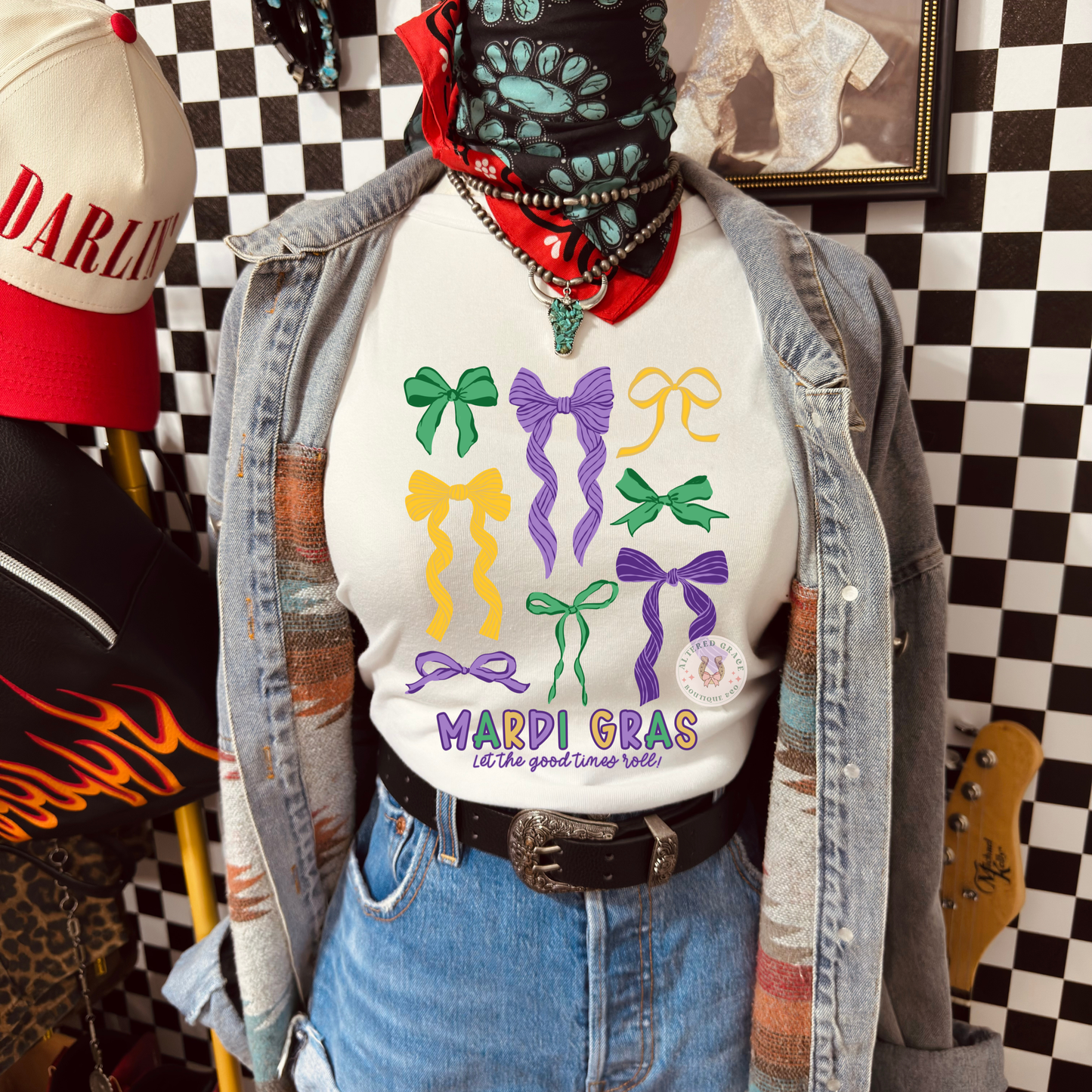 Its Mardi Gras let the good times roll Tee